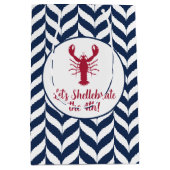 Kust Patriottische 4 juli Shellebrate Medium Cadeauzakje (Voorkant)