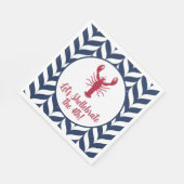 Kust Patriottische 4 juli Shellebrate Servet (Hoek)
