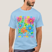 Kust Preppy Zomer T-shirt (Voorkant)