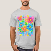 Kust Preppy Zomer T-shirt (Voorkant)