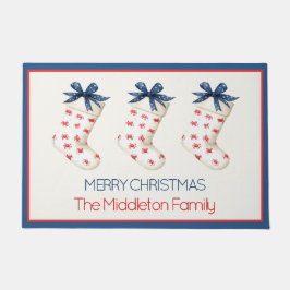 Kust Rode Krab Kerstkous Deurmat