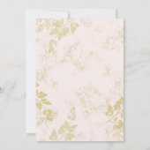 Kust  roze blush kaart (Achterkant)