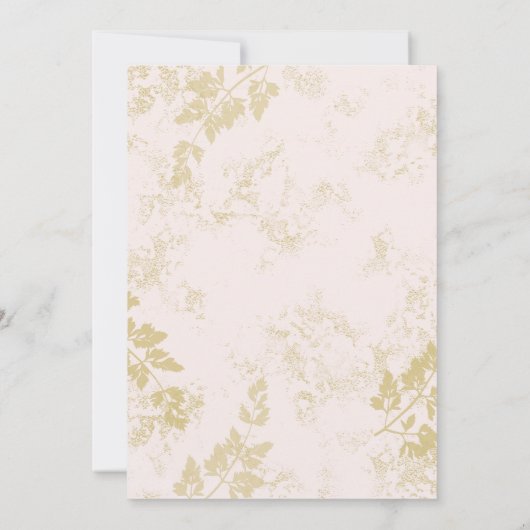 Kust  roze blush kaart (Achterkant)