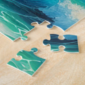 Kust Serenity Majestic Cliffs & rustige oevers Legpuzzel (Zijkant)