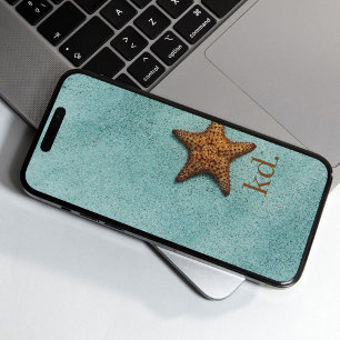 Kust Starfish Beach Monogram iPhone 16 Hoesje