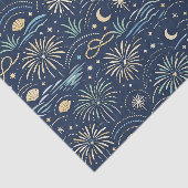Kust Starlight Vuurwerkpatroon Tissuepapier (Detail)
