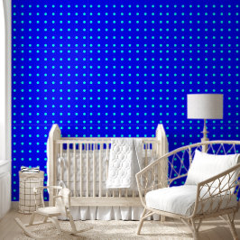 Kust Stippen op blauwe kleur - Textured Behang
