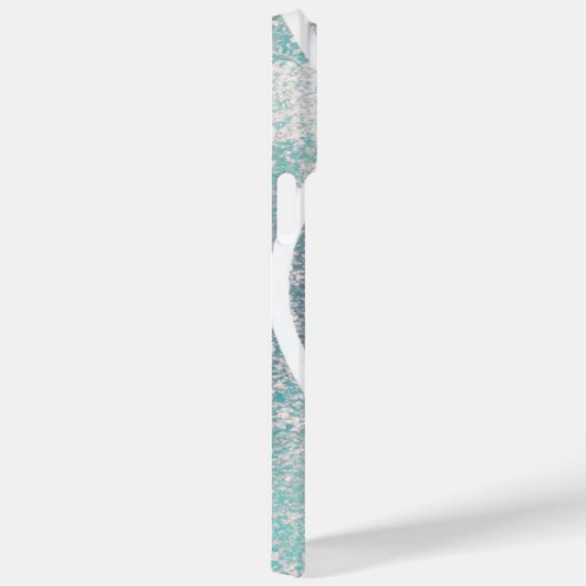 Kust/strand abstracte golven Case-Mate iPhone case (Achterkant / Rechts)