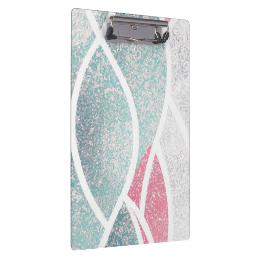 Kust/strand abstracte golven klembord (Rechts)