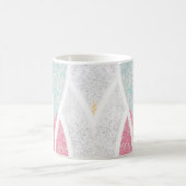 Kust/strand abstracte golven koffiemok (Center)