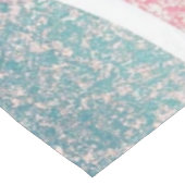 Kust/strand abstracte golven korte tafelloper (Hoek)