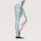 Kust/strand abstracte golven leggings (Rechts)