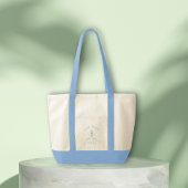 Kust Strand Modern Bruids Party Canvas Bag Tote Bag