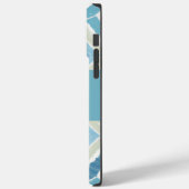 Kust/strand/nautisch blauw Case-Mate iPhone case (Achterkant / Links)