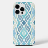 Kust/strand/nautisch blauw iPhone hoesje (Achterkant)