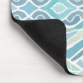 Kust/strand/nautisch blauw muismat (Hoek)