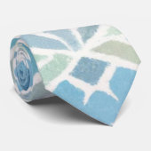 Kust/strand/nautisch blauw stropdas (Opgerold)