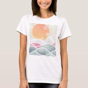 Kust/strand/nautisch zonnig T-shirt