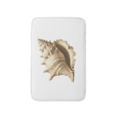 Kust/strand/nautische schelp badmat (Voorkant Verticaal)
