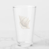 Kust/strand/nautische schelp glas (Achterkant)