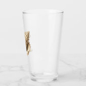 Kust/strand/nautische schelp glas (Links)
