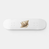 Kust/strand/nautische schelp persoonlijk skateboard (Horizontaal)
