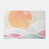 Kust/strand/zonnig Deurmat (Voorkant)