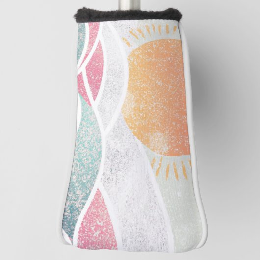 Kust/strand/zonnig Golfheadcover (Draai 90)