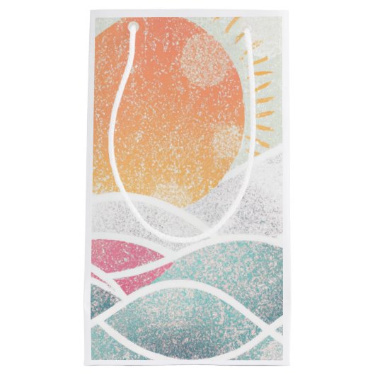 Kust/strand/zonnig Klein Cadeauzakje (Voorkant)