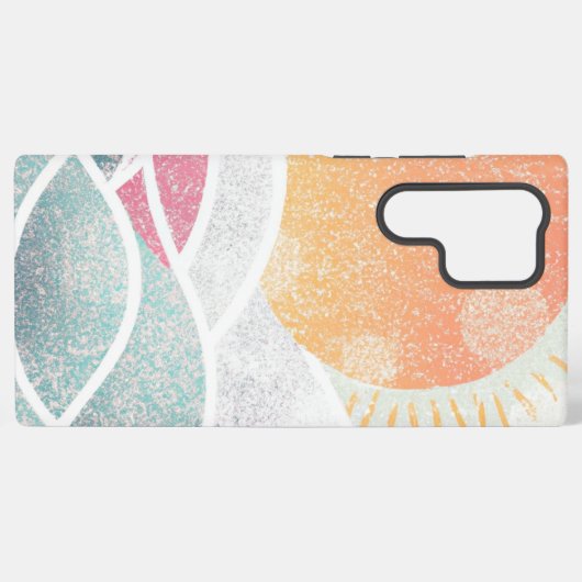 Kust/strand/zonnig Samsung Galaxy Hoesje (Achterkant horizontaal)