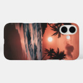 Kust strand zonsondergang Case-Mate iPhone case (Achterkant (horizontaal))