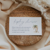 Kust Surf Baby Display Douche behuizing Kaart