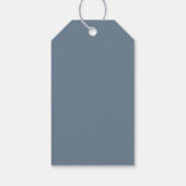 Kust-Surf-Baby Shower-uitstalling Cadeaulabel (Achterkant)
