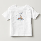 Kust Teddy Bear Zeevaart Verjaardag Kinder Shirts (Voorkant)