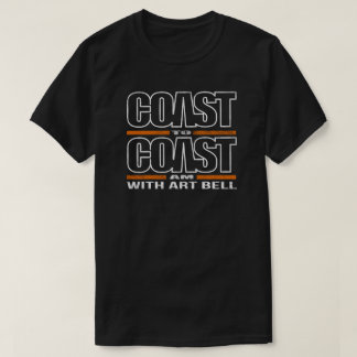 Kust-to-kust-AM met T-shirt met Art Bell ()