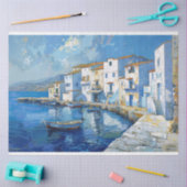Kust Toscane Middellandse Zee Decoupage Tissuepapier (Craft)