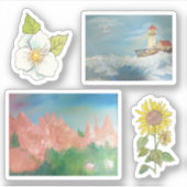 kust tot kust sticker (Voorkant)