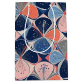 Kust Tropisch Hibiscus Patroon (7) Medium Cadeauzakje (Voorkant)
