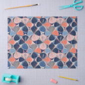 Kust Tropisch Hibiscuspatroon (7) Tissuepapier (Craft)