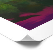 Kust uitzicht abstract landschap poster (Hoek)