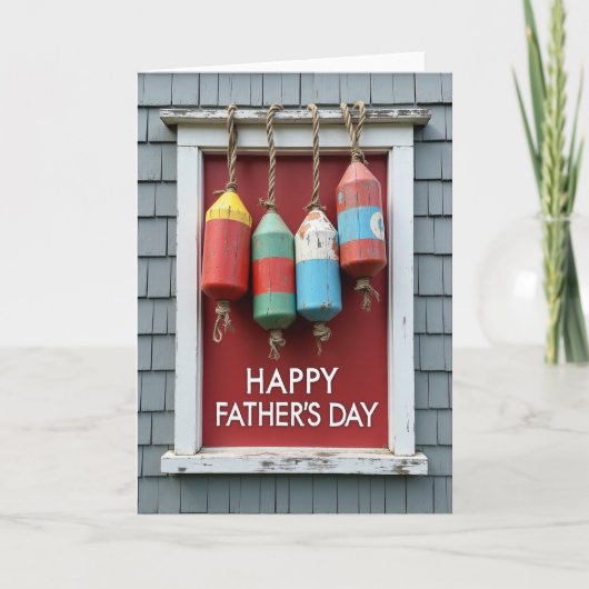 Kust Vaderdag Decoratiekaart Kaart (Voorkant)