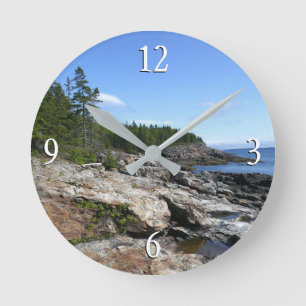 Kust van Bar Island in Acadia National Park Ronde Klok