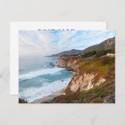Kust van Big Sur Briefkaart (Voorkant / Achterkant)