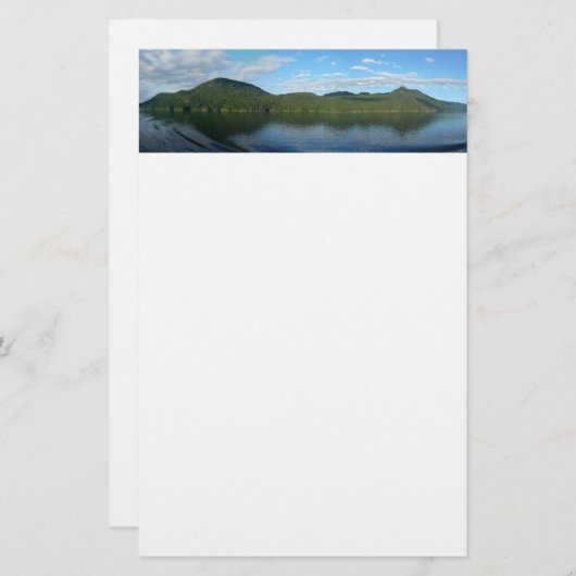 Kust van British Columbia in Schilderachtig Canada Briefpapier (Voorkant / Achterkant)