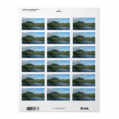 Kust van Brits-Columbia in Schitterend Canada Etiket (Full Sheet)