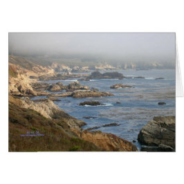 Kust van Californië - Big Sur - Kaart