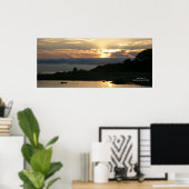 Kust van Californië - Carmel Sunset - Poster (Thuiskantoor)