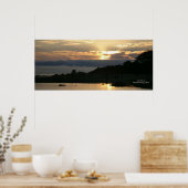 Kust van Californië - Carmel Sunset - Poster (Keuken)