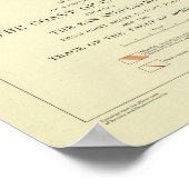 Kust van Californië met San Andreas Rift Poster (Hoek)