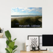 Kust van Californië - Watsonville - Poster (Thuiskantoor)